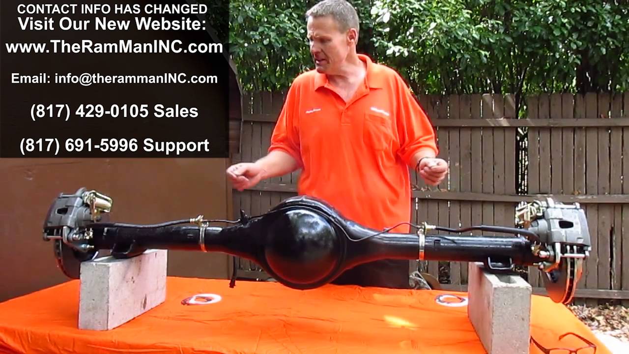 MOPAR REAR DISC 8.75 and 9.75 REAR AXLES by YouTube