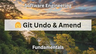 🧑 Git Undo | Software Engineering Fundamentals