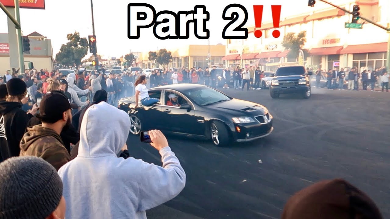 OAKLAND SIDESHOW 2018!! (Last Sideshow Of 2018) Part 2