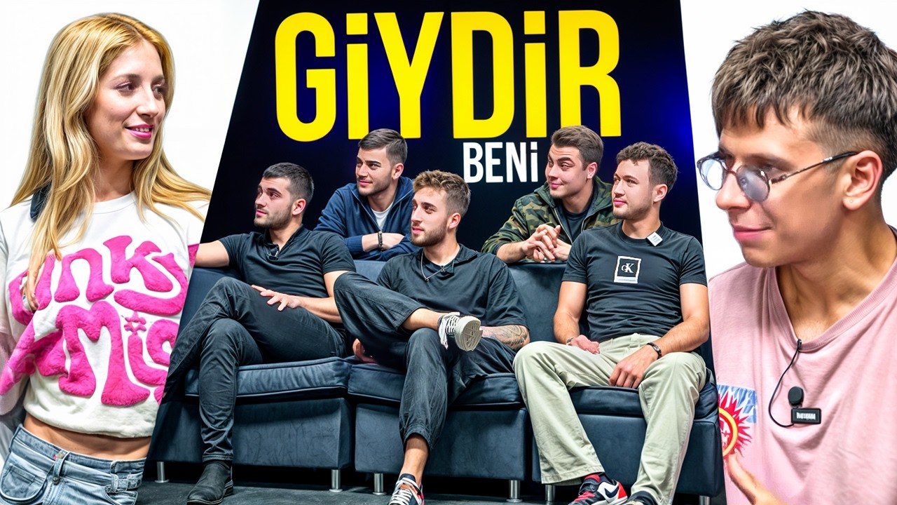 1 KADIN VS. 5 ERKEK | EN İYİ KOMBİNİ YAPAN KAZANIR! GİYDİR BENİ #1