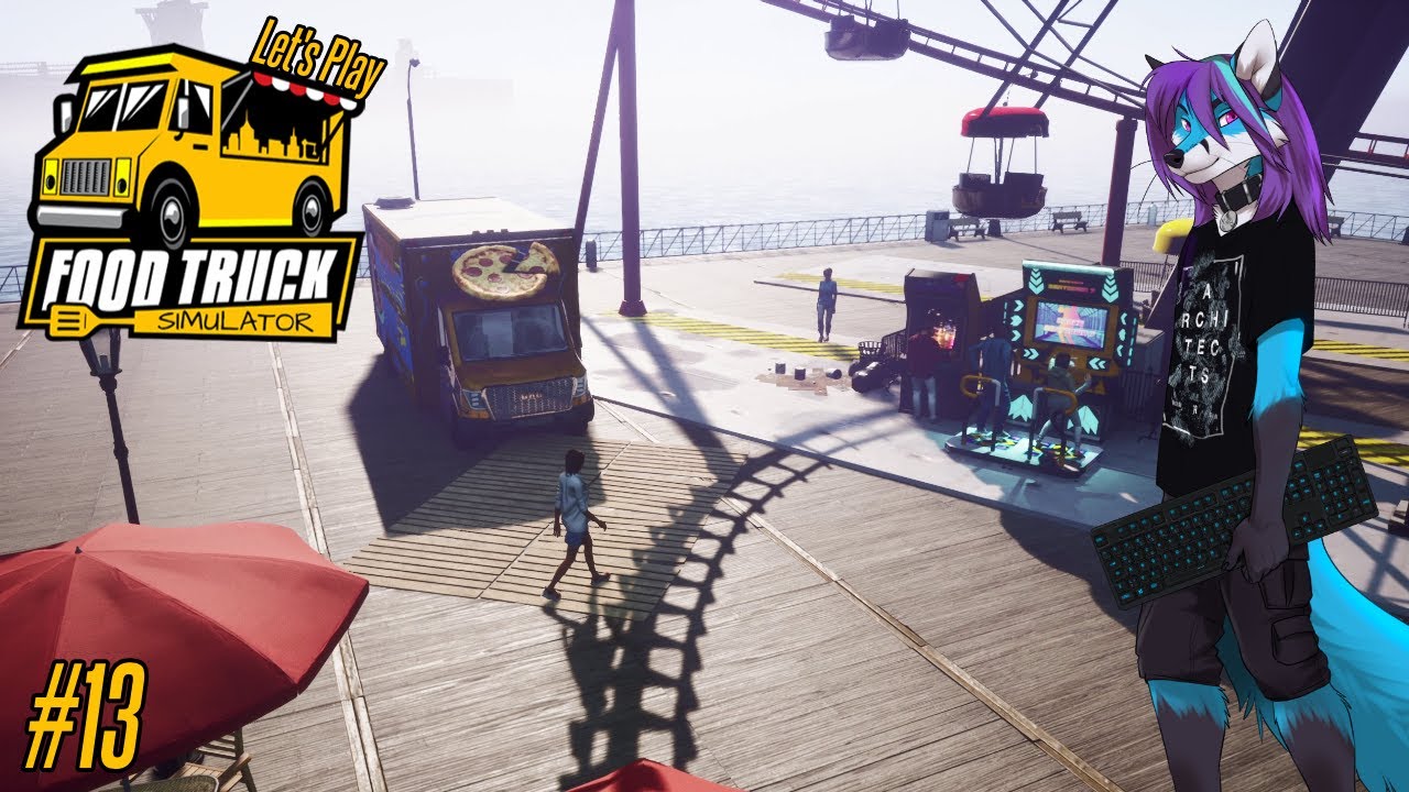 Let's Play Food Truck Simulator 🍟13 Ab zum Vergnügunspark YouTube