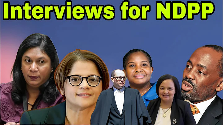 Interviews for National Director of Public Prosecutions. NDPP interviews. #NDPP