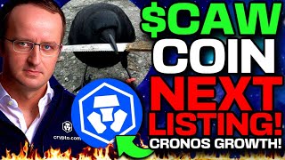 CROW WITH KNIFE ($CAW) CAN PUMP Crypto.com CRO COIN!