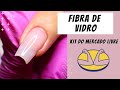 UNHA DE FIBRA COM KIT DO MERCADO LIVRE