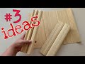 3 IDEAS WHAT YOU CAN MAKE FROM A BAMBOO NAPKIN | DIY CRAFTS