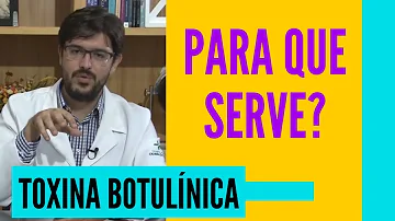 Qual a função da toxina botulínica?