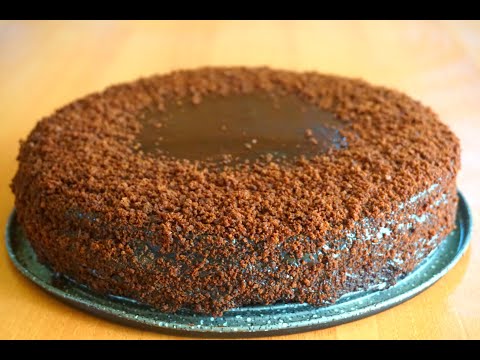 Chocolate Cake \'Pele\'.Шоколадный Торт \'Пеле\'.შოკოლადიანი ტორტი \'პელე\'