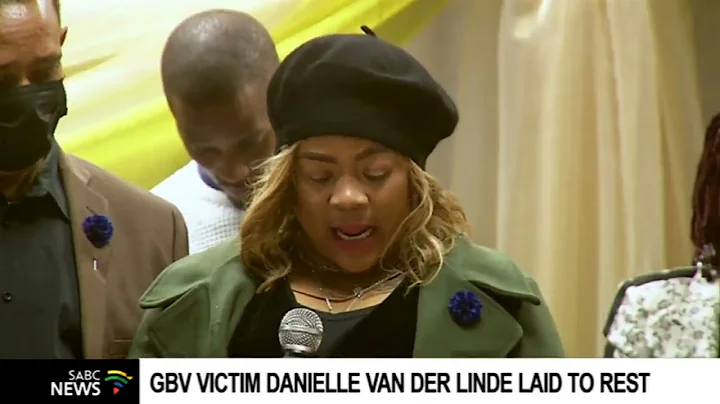 GBV victim Danielle Van Der Linde laid to rest