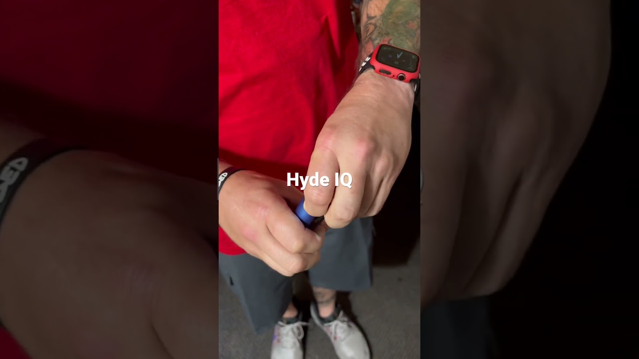 Hyde IQ vape refill trick and tips