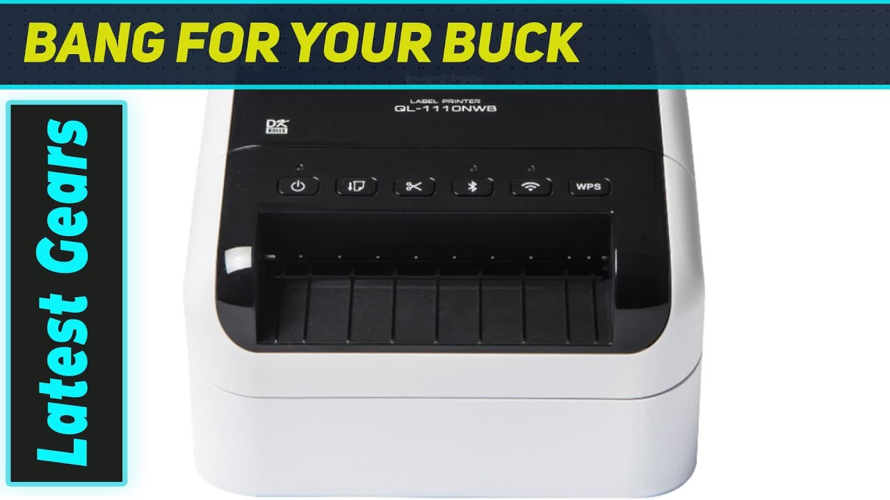 Brother QL-1110NWB: The Ultimate Wide Format Label Printing Powerhouse!