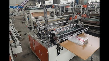 SHXJ-B1000 Double Layers Hot Sealing Cold Cutting Bag Making Machine