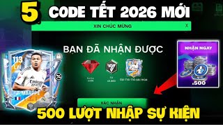 Nhập 5 Code Năm Mới 2026 Fc Mobile VN Mới Nhất Tháng 2 Nhận Vé Quay FC Và Pack Cầu Thủ Miễn Phí