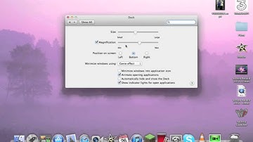 Mac, Tutorial on how to Show/Hide your dock.