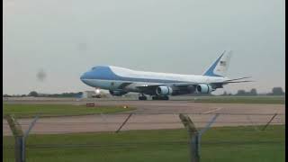 Air Force One Lands in the UK at RAF Fairford by Ed Woolf 534 views 5 months ago 58 seconds