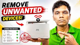 How To Block Devices On ZTE Router WiFi | Remove Unknown Users