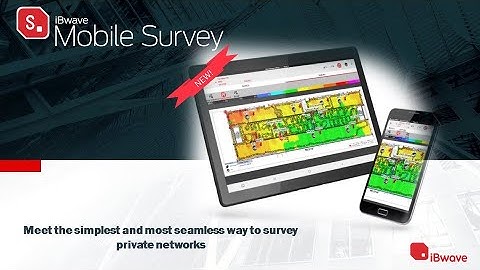 iBwave Mobile Survey Demo