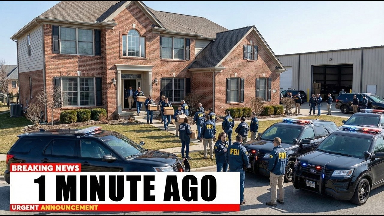 FBI & DEA Launch 43-Day Sweep — 91 Tons Seized, Judge’s Home Raided