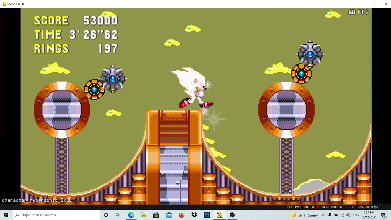Sonic 3 A.I.R - True Hyper Sonic Mod 