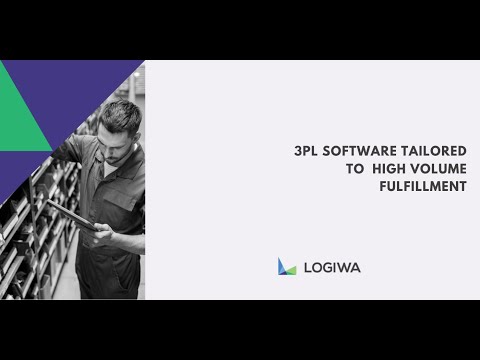 Logiwa 3PL Software Tailored to  High Volume Fulfillment