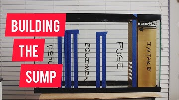 Episode 3: 75 Gallon Commercial Frag Tank Build - The Sump