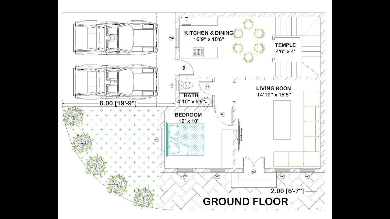 3 BHK Corner House in 163 SqYd Plot