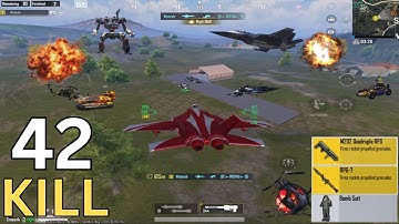 OMG 😱 Full Jet + M202 Destruction Again Robot, Helicopter, Tank In Payload Mode 🔥 || PUBG Mobile ||