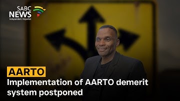 Implementation of AARTO demerit system postponed