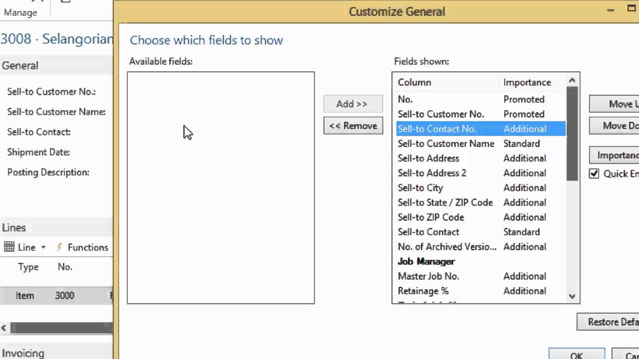 Microsoft Dynamics NAV 2015 - User Personalization - YouTube