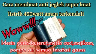 cara membuat anti jeglek super kuat dengan resistor kapur||semua beban berat bisa teratasi screenshot 5