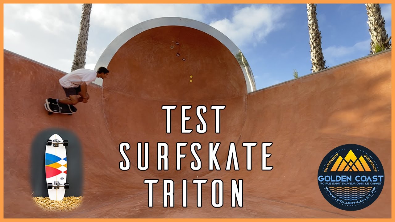 Triton By Carver - Surfskate Complet 76,8 Cm - Truck CX Réactif, Idéal Pour Débuter Le Surfskate