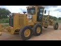 LEVEI  A MOTONIVELADORA CATERPILLAR 120K PARA LAVAR