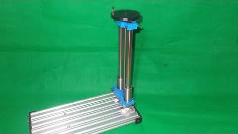 DIY Z Axis Linear Rail Actuator Slide Guide Homemade Mill Press Drills Router Milling CNC Laser 2