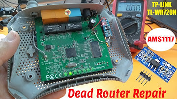 DEAD TP-LINK ROUTER REPAIR. 150Mbps Wireless N Router. Model: TL-WR720N. A Detail in Urdu/Hindi