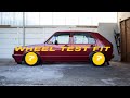 Mk1 golf budget build | How to remove and respray brake calipers + bbs wheel test fit