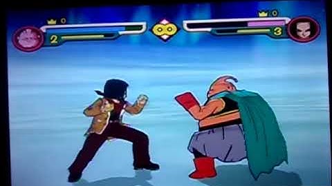 Dragon Ball Z Budokai 2(Gamecube)-Majin Buu(Me) vs Android 17