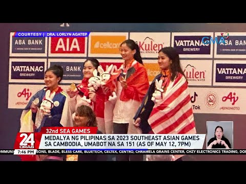 Medalya ng Pilipinas sa 2023 Southeast Asian Games sa Cambodia, umabot na sa 151 (as of... | 24 Oras