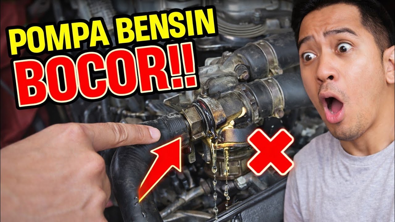 Pompa Bensin Bocor!? TUTORIAL PENGGANTIAN POMPA BENSIN BOCOR STEP BY STEP #tutorial 