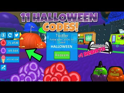 11 Halloween Codes Ice Cream Simulator Roblox - all new halloween simulator codes boss update halloween simulator roblox