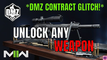 INSTANTLY UNLOCK ANY WEAPON! ( & SOLO DMZ CONTRACT GLITCH!) MODERN WARFARE 2