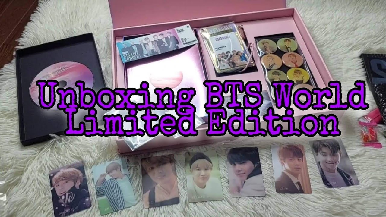 BTS World Limited Edition (Rare BTS Album) - YouTube