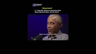 Did You Know? Barack Obama Was Asked About Aliens 👀