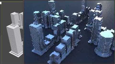 Building Mass Creator for 3ds Max - Update preview.