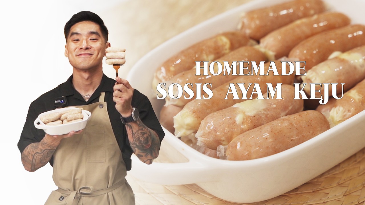 Homemade Sosis Ayam Keju – Simpan Frozen, Tinggal Goreng!