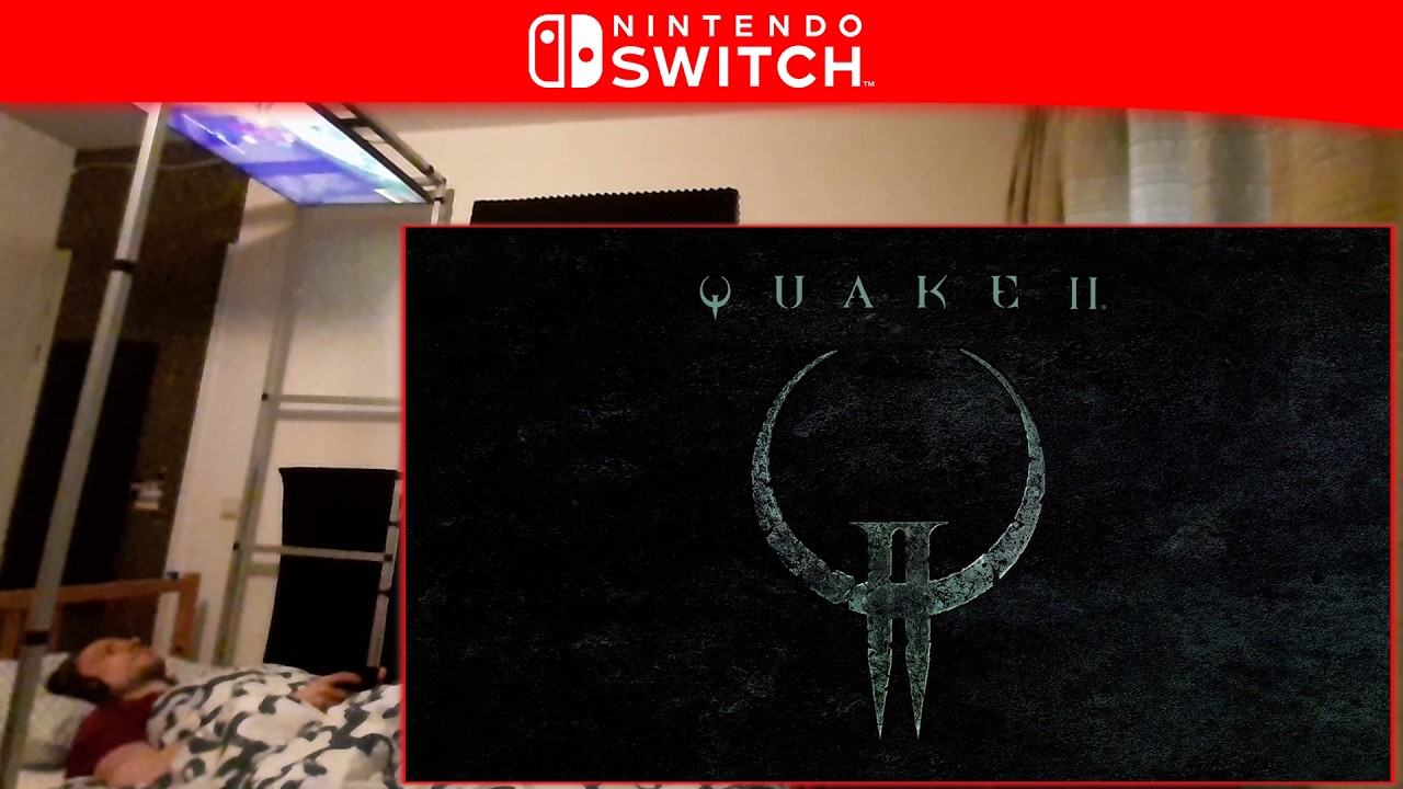 42yo, LONER, Playing QUAKE II 