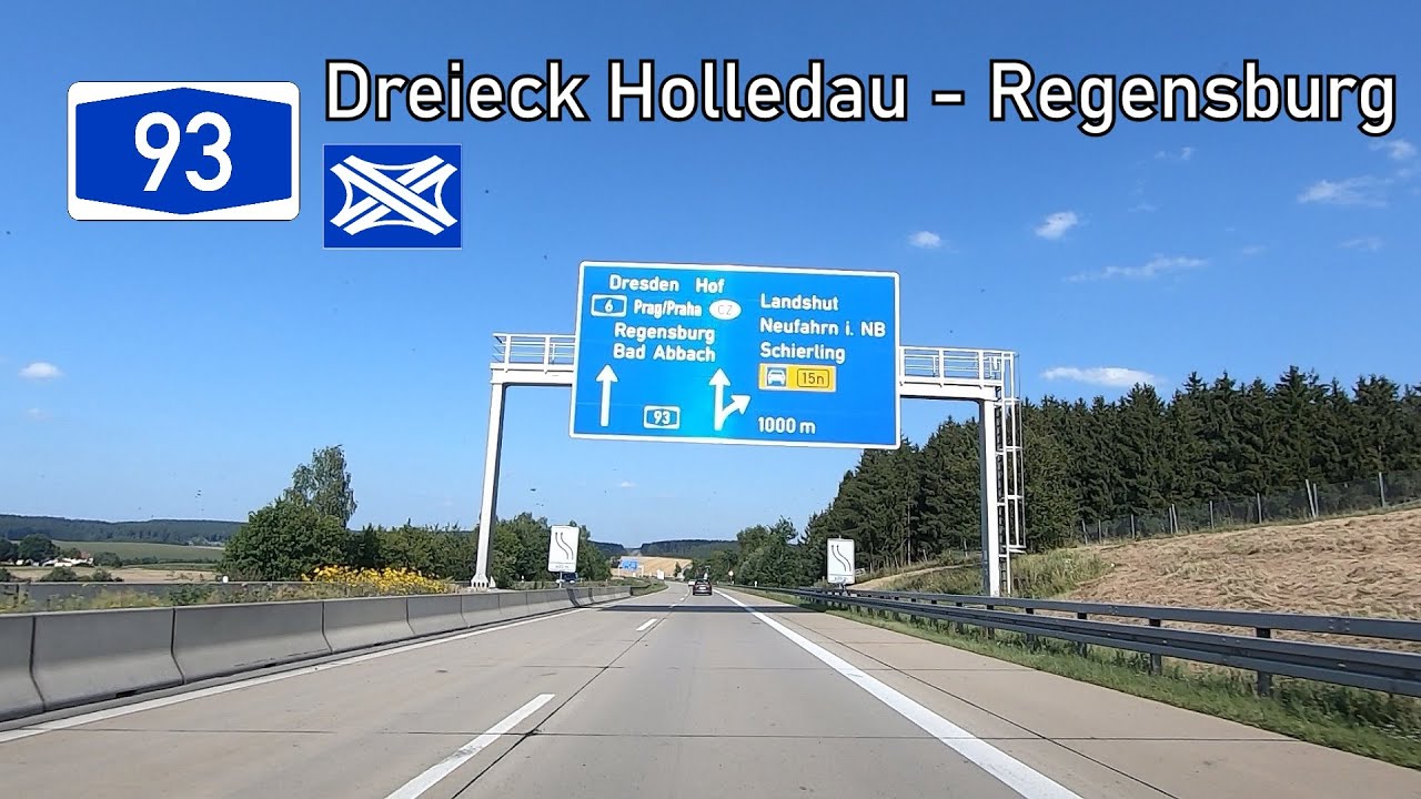 Germany: A93 Dreieck Holledau - Regensburg
