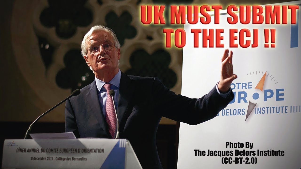 EU insists UK takes permanent ECJ oversight! YouTube