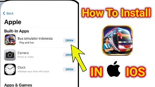 how to install Bus simulator indonesia in iphone | Bus simulator indonesia game for iOS screenshot 2