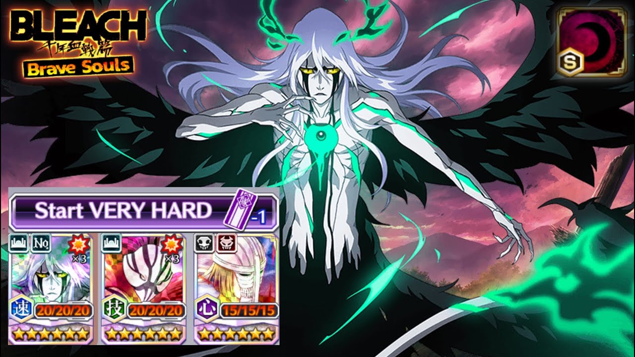 RANGED ESPADA VERY HARD GUILD QUEST CLEAR !! - Bleach Brave Souls 