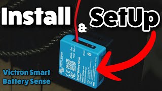 How To Install SetUp Victron Smart Battery Sense Easy Simple screenshot 5