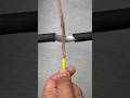Perfect Cable Joint 🔥⚡#Electrician #WireHack #DIY #CableJoint #ViralShorts #USA #Tools #FixIt